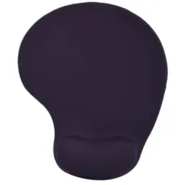 Mousepad with Gel Wrist Support Black Front